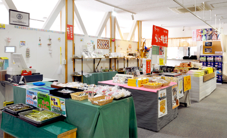 写真:売店
